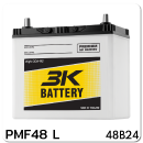 แบตเตอรี่รถยนต์ 3K สามเค ราคา รถ เก๋ง ตู้ กระบะ บรรทุก pmf48 l 12 โวลท์ 48 แอมป์ 370 CCA