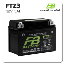 แบตเตอรี่ มอเตอร์ไซค์ บิ๊กไบค์ fb ftz3