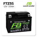 แบตเตอรี่ มอเตอร์ไซค์ บิ๊กไบค์ fb ftz5s