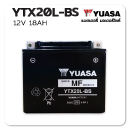 แบตเตอรี่ มอเตอร์ไซค์ บิ๊กไบค์ yuasa ytx20l-bs