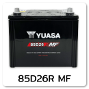 แบตเตอรี่รถยนต์ yuasa ยัวซ่า ราคา รถ เก๋ง ตู้ กระบะ บรรทุก 85d26r-mf 12 โวลท์ 65 แอมป์  CCA